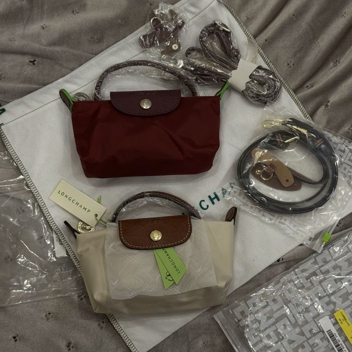 Розпродаж! Сумка Longchamp mini le pliege +ремінь  тренд 2026 року