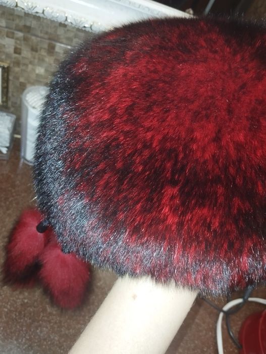 Песцовая шапка,шар.