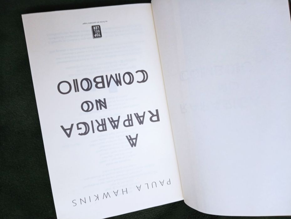 A Rapariga do Comboio	Paula Hawkins	Editora	Top Seller - Como novo