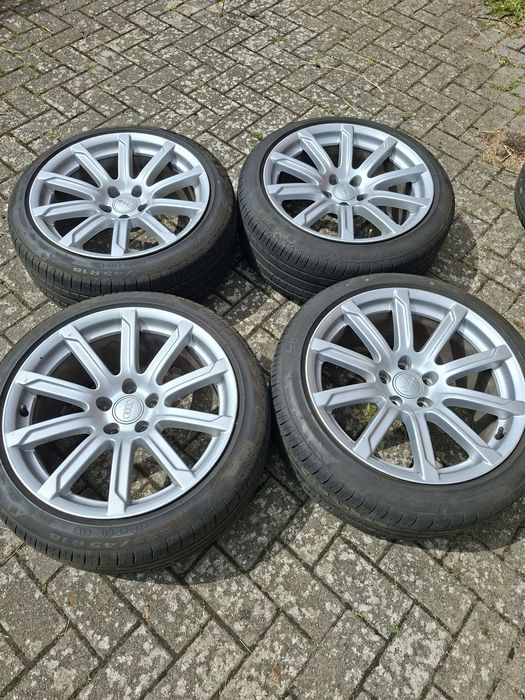 Felgi Audi 18" 5x112 Opony letnie 225/45/18