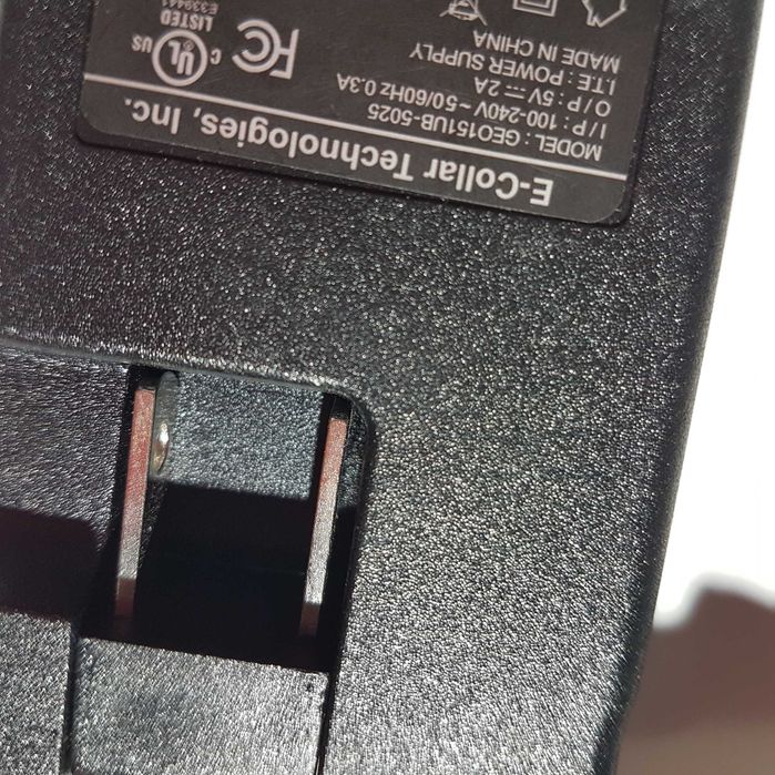 szybka ładowarka  sieciowa obroża elektryczna e-collar 5watt 2 amper
