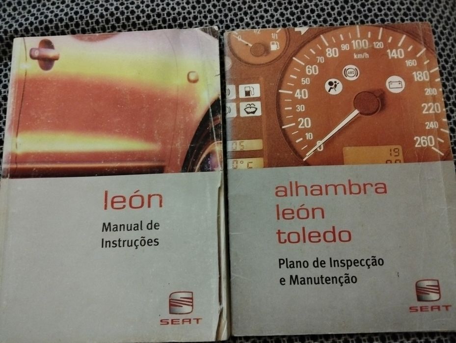 Vendo manual de instruções do seat Leon