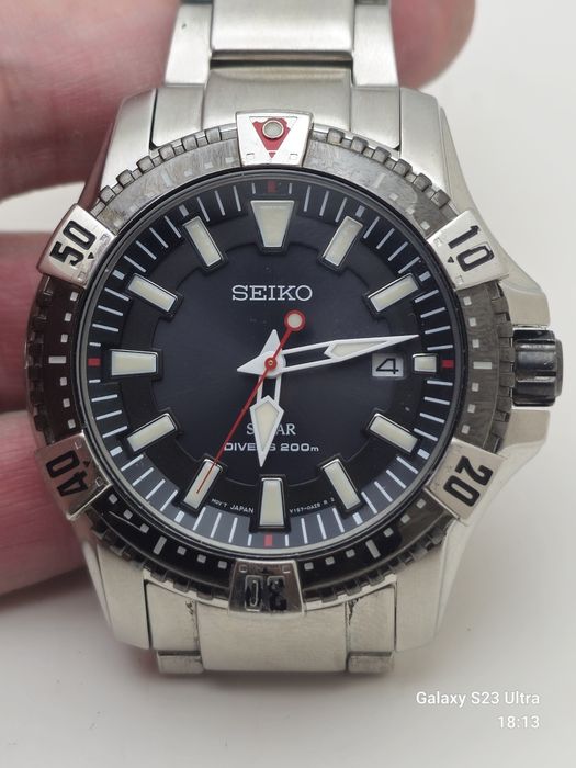 Seiko solar diver