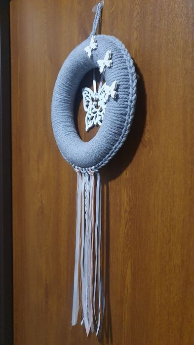 Wianek na drzwi, dekoracja wiosenna