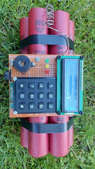 Atrapa bomby do Paintball, ASG