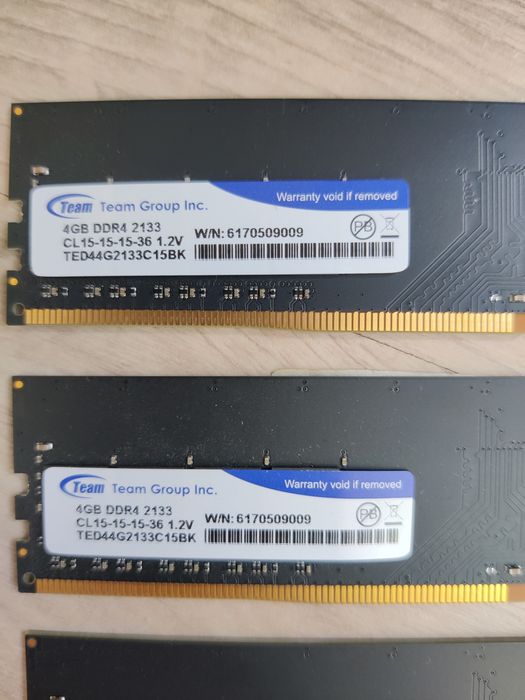 ОЗУ ddr - 4 / 2133 МГц / ram 4 gb / Team