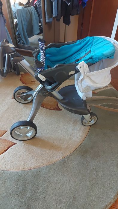 Каляска stokke з люлькою