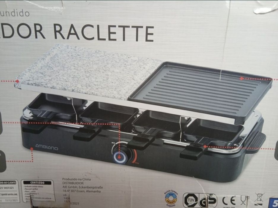 Grelhador Raclette Ambiano