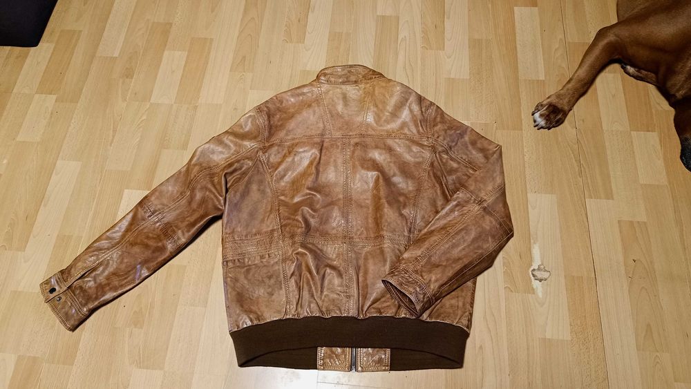 Męska kurtka skórzana LLOYD r.XL stan bardzo dobry