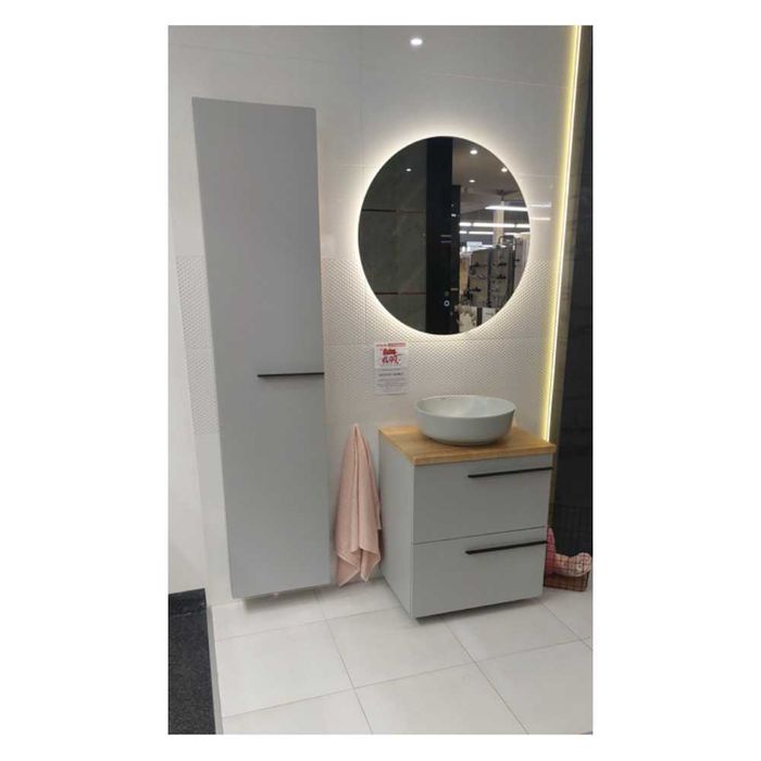 Szafka pod umywalkę ELLA z blatem 60cm + słupek ELLA 40cm firmy ROCA