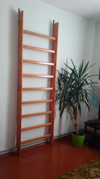 Шведська стінка для дорослих чи дітей  драбина гімнастична