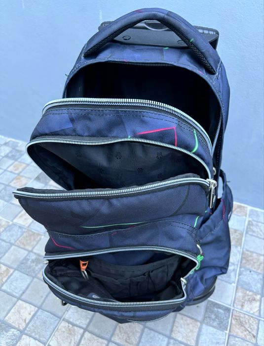 Mochila escolar com rodas