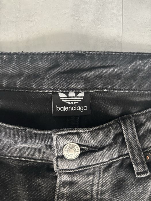 Jeansy Balenciaga x Adidas