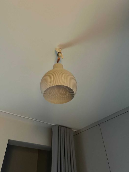 Designerski Klosz do Lampy – Struktura Plecionki – Styl Boho/Scandi