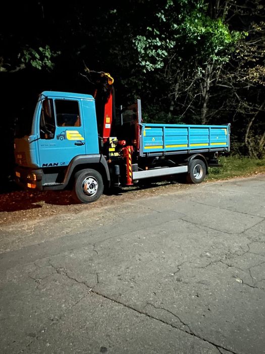 Послуга самосвал ман з маніпулятором