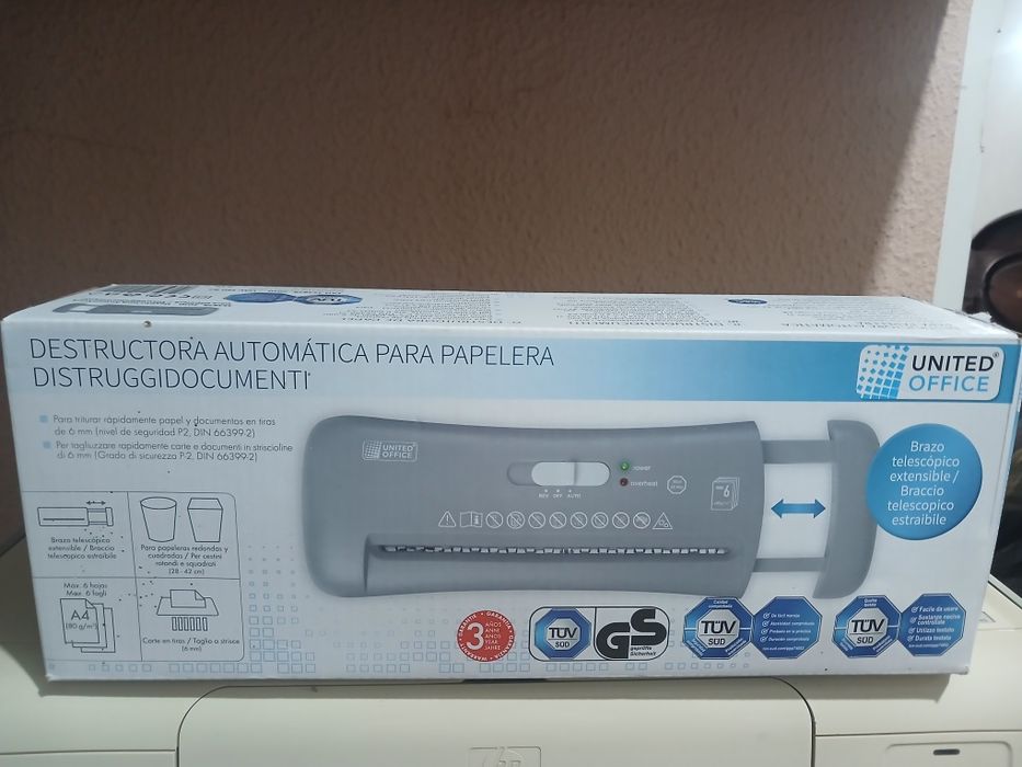 Destruidora de papéis