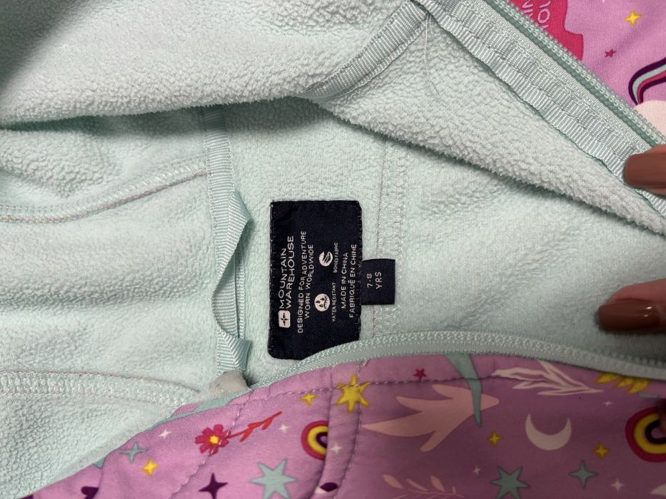 Куртка вітровка softshell для дівчинки 7-8 років