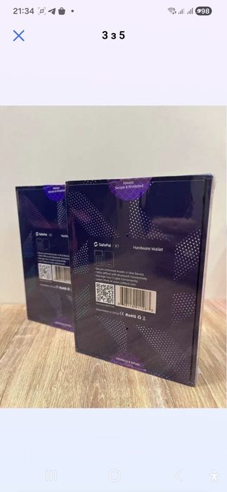 SafePal X1 аппаратный крипто кошелек новый упакованный