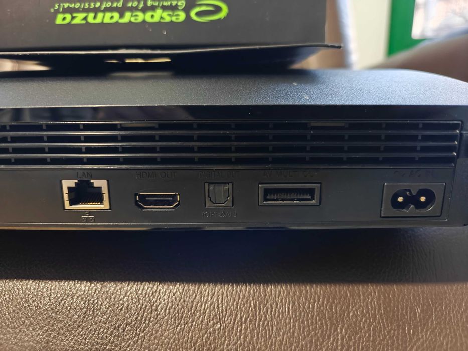 konsola PS3 Playstation 3 slim 120GB pad zamiennik po czyszczeniu bdb