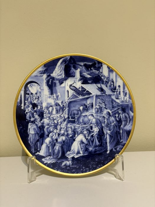 Coleção Natal Vista Alegre - 7 Pratos Comemorativos 1999 a 2005