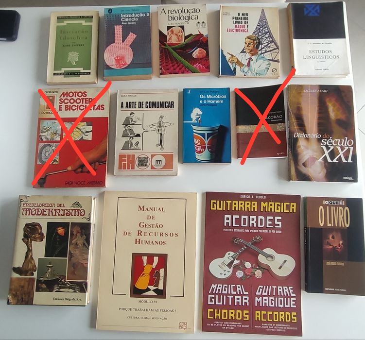 Lote livros variados