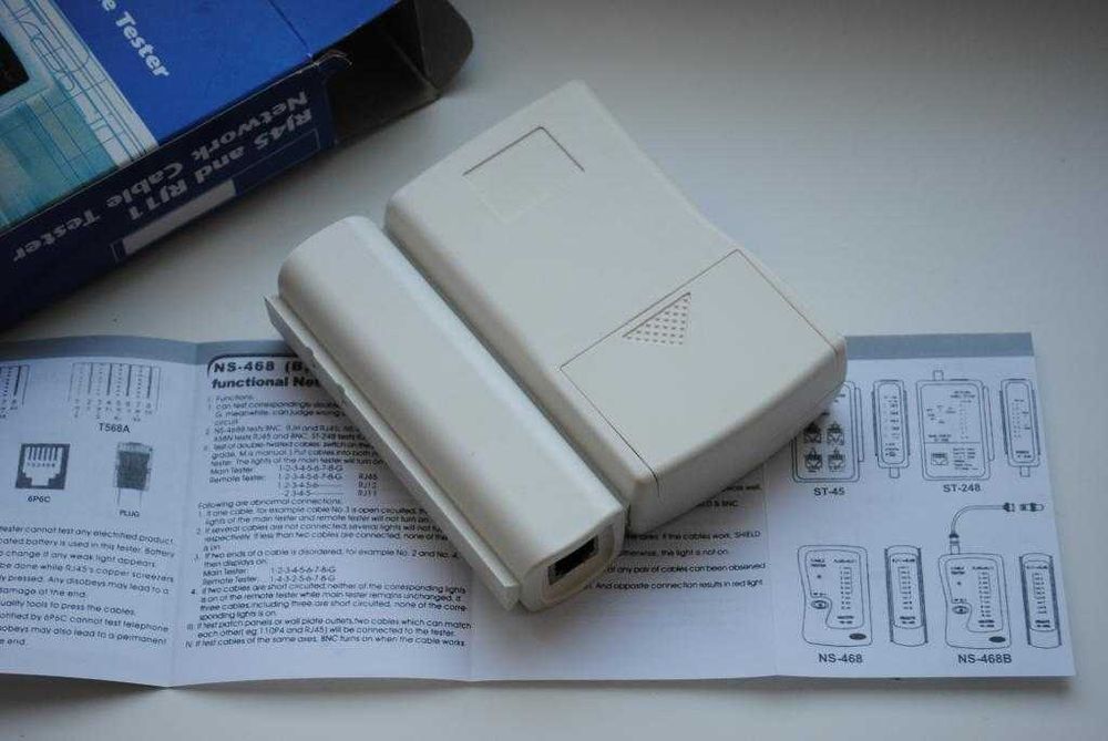Тестер кабельний Pingcool LM-468 RJ-11/RJ-45