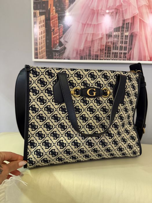 Guess torebka granatowa