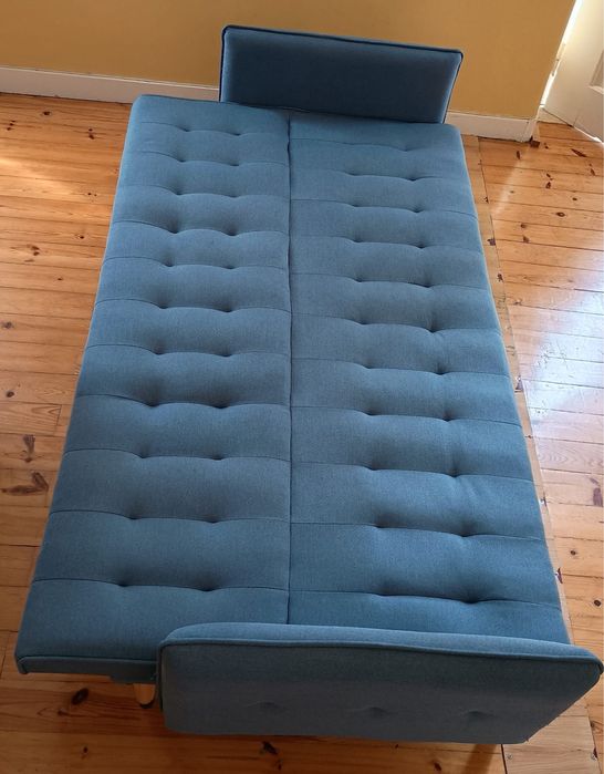 Sofá Cama Azul clic clac