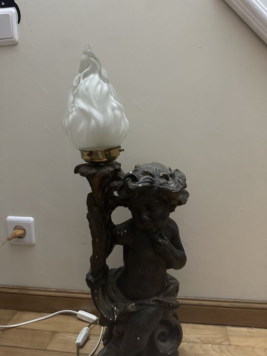 Candieiro anjo querubim