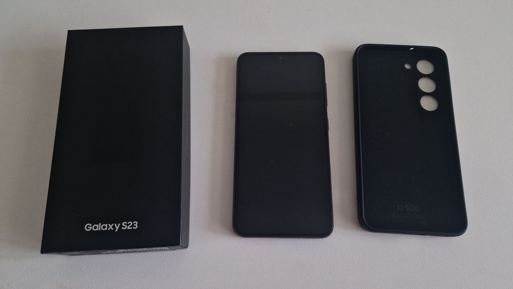 Samsung S23, 128GB, preto Novo