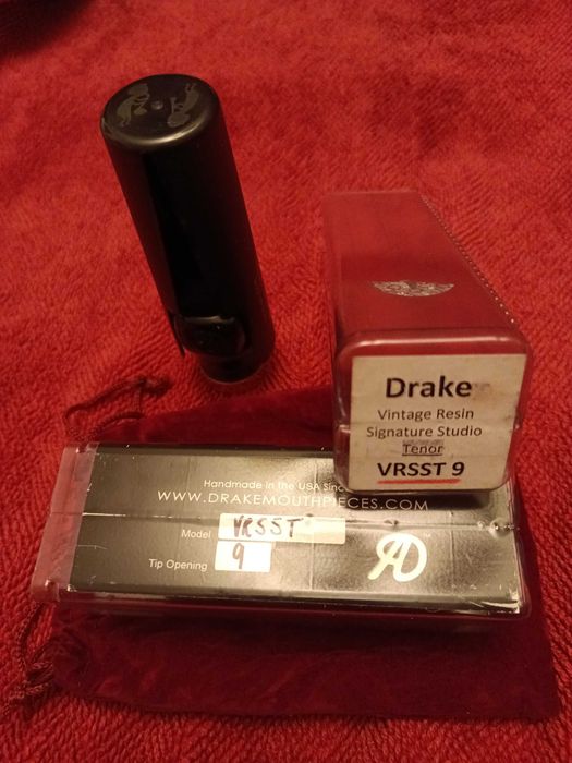 Ustnik ebonitowy do saksofonu tenorowego Drake Studio 9