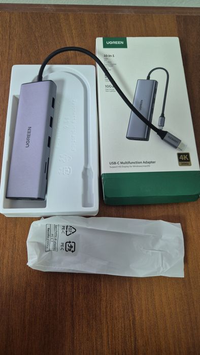 USB-хаб UGREEN 10 в 1
