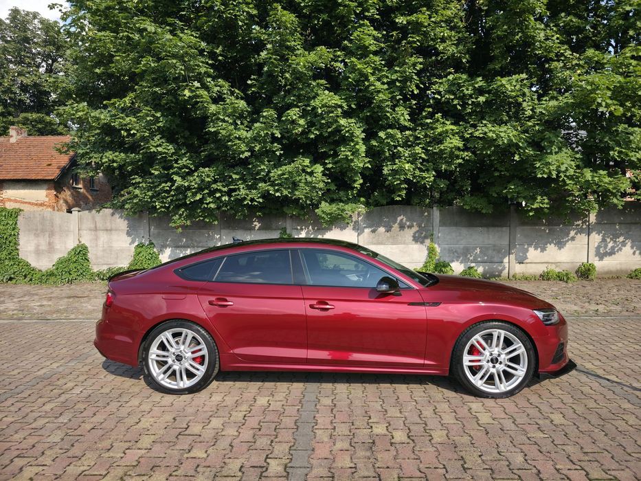 Audi A5 Sportback Audi A5 Sportback 2.0 TDI 190 KM S tronic | 2017 | Pakiet Black | Gren