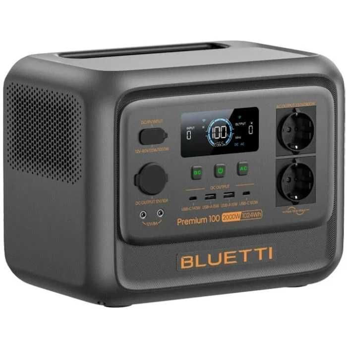 Зарядна станція BLUETTI Premium 100 V2 2000W 1024Wh (PR100V2) Нова запакована є 2шт