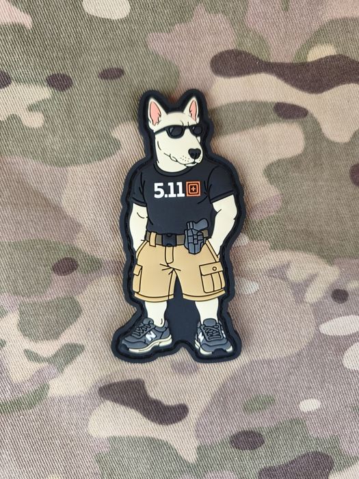 ПВХ патч "Tactical Bull Terrier"