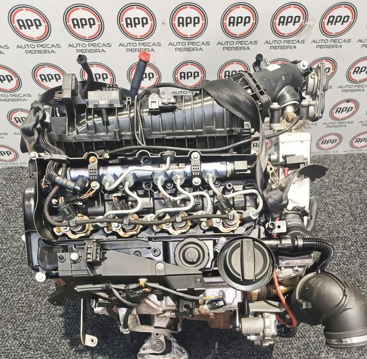 Motor BMW 318D, E90, E87, de 2010, referência:N47D20C, aprox: 193700