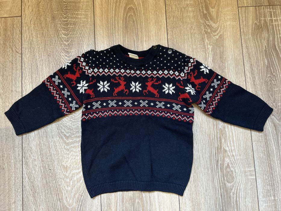 Светрик новорічний HM 12-18 м