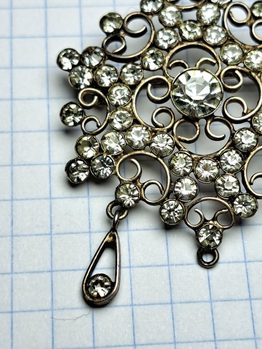 Брошь серебро 875 проба. Винтаж. 6,62 грамма