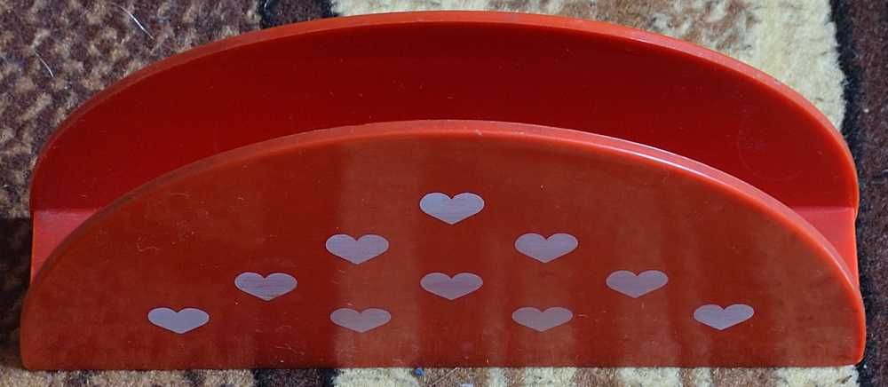 Старая настольная подставка для салфеток салфетница мини круглая