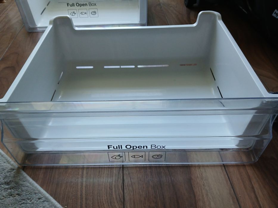 Szuflady  Zamrażalnik Lodówka Samsung RB31FSRNDSA