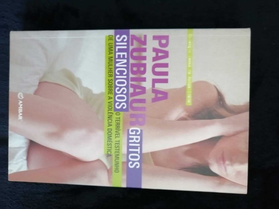 Livro "Gritos silenciosos" de Paula Zubiaur