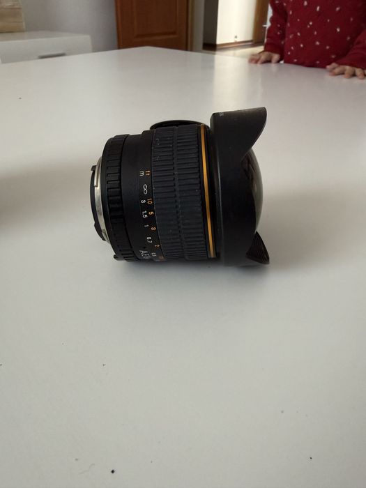 Obiektyw Samyang fisheye nikon F 8mm