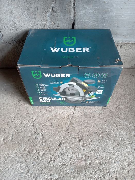 Wuber Pilarka tarczowa z laserem