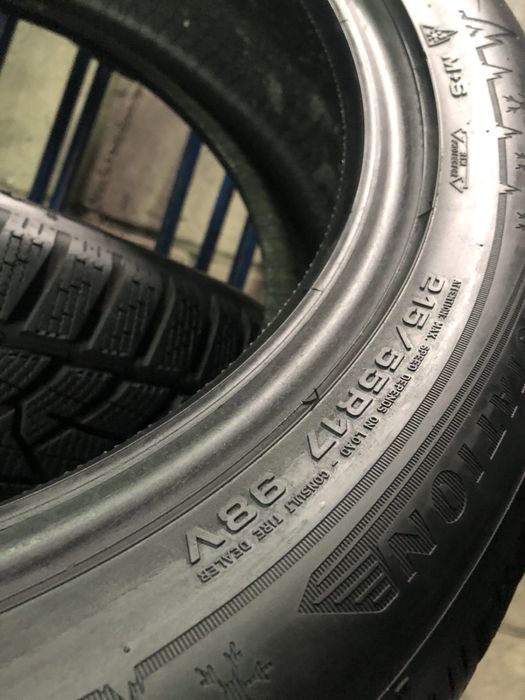 215/55/17 R17 Dunlop SP Winter Sport 5 4шт зима