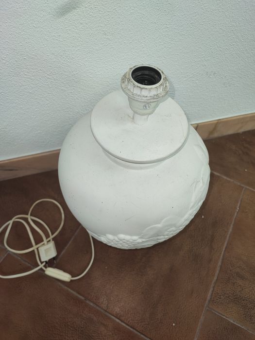 Candeeiro em cerâmica