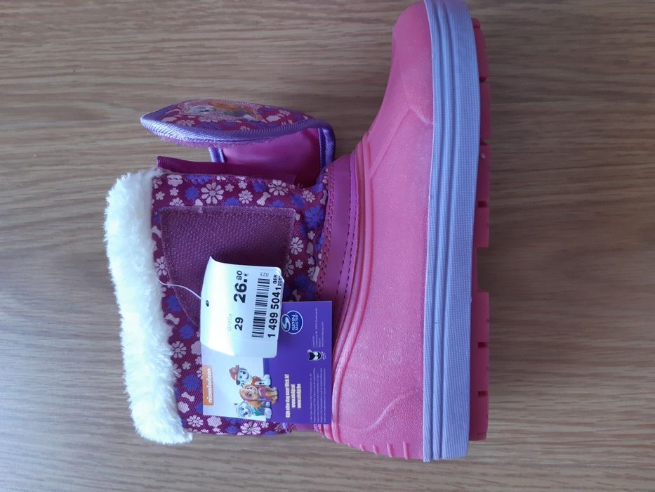 Botas inverno novas com etiqueta Nickelodeon