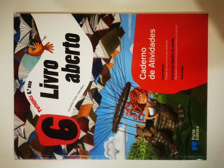 Livro aberto. Português. 6 ano. Porto Editora