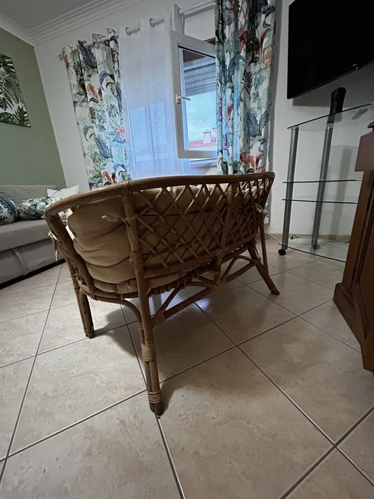 Conjunto de sofas interiores ou exteriores.