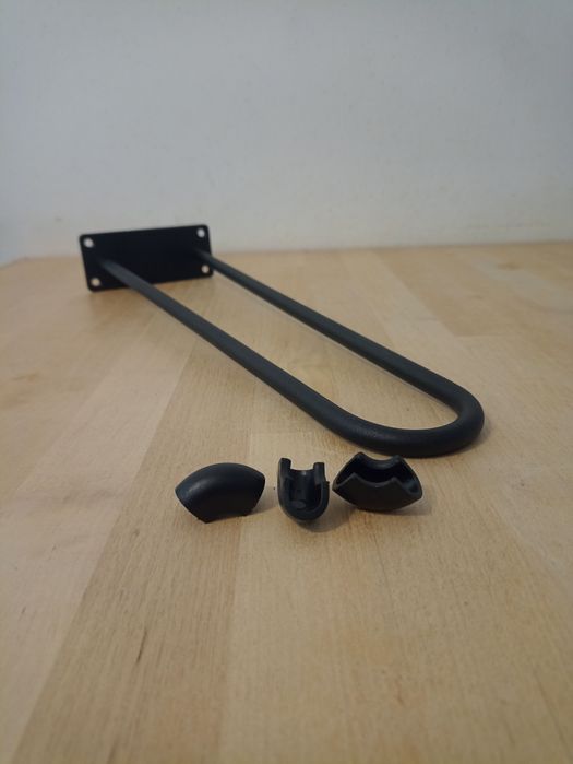 Nogi metalowe do stołu stolika z pręta loft 72cm