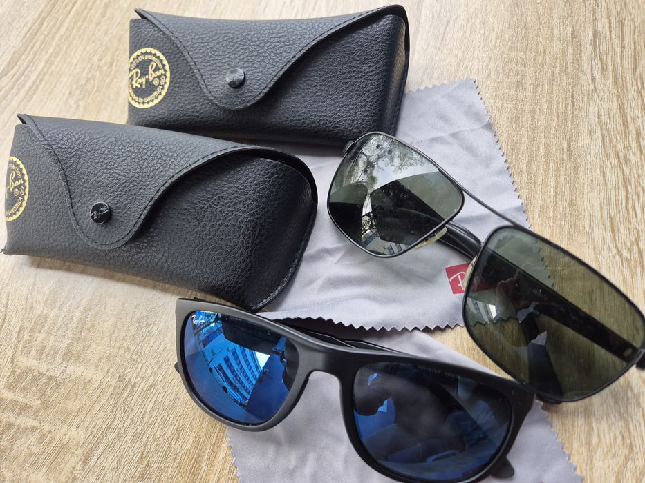 Oryginalne okulary Ray Ban dwie pary w cenie